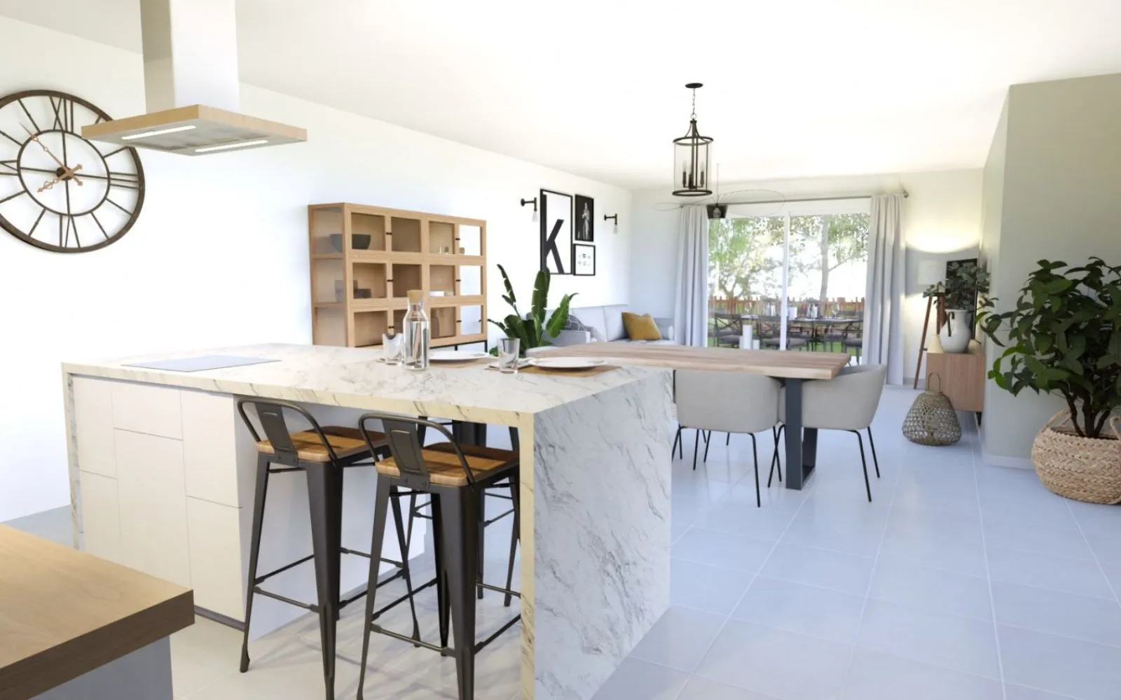 Projet de construction d'une maison 89.5 m² avec terrain à PAULX (44) à Paulx — photo 3
