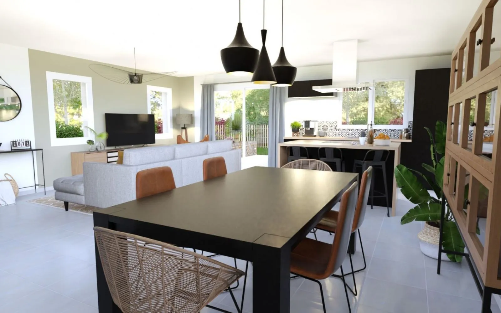 Projet de construction d'une maison 94.56 m² avec terrain à PAULX (44) à Paulx — photo 3
