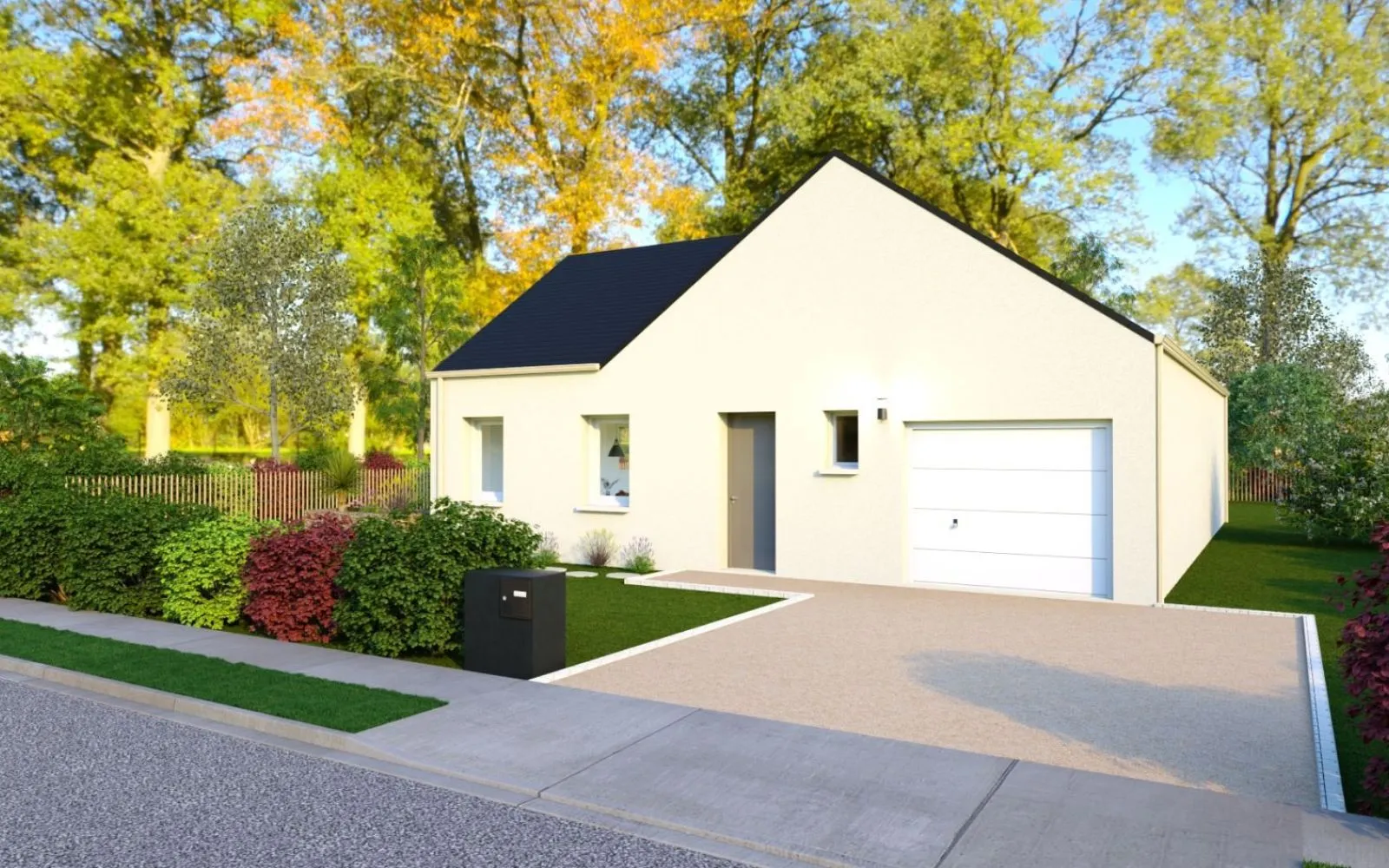 Projet de construction d'une maison 94.56 m² avec terrain à MACHECOUL (44) à Machecoul — photo 2