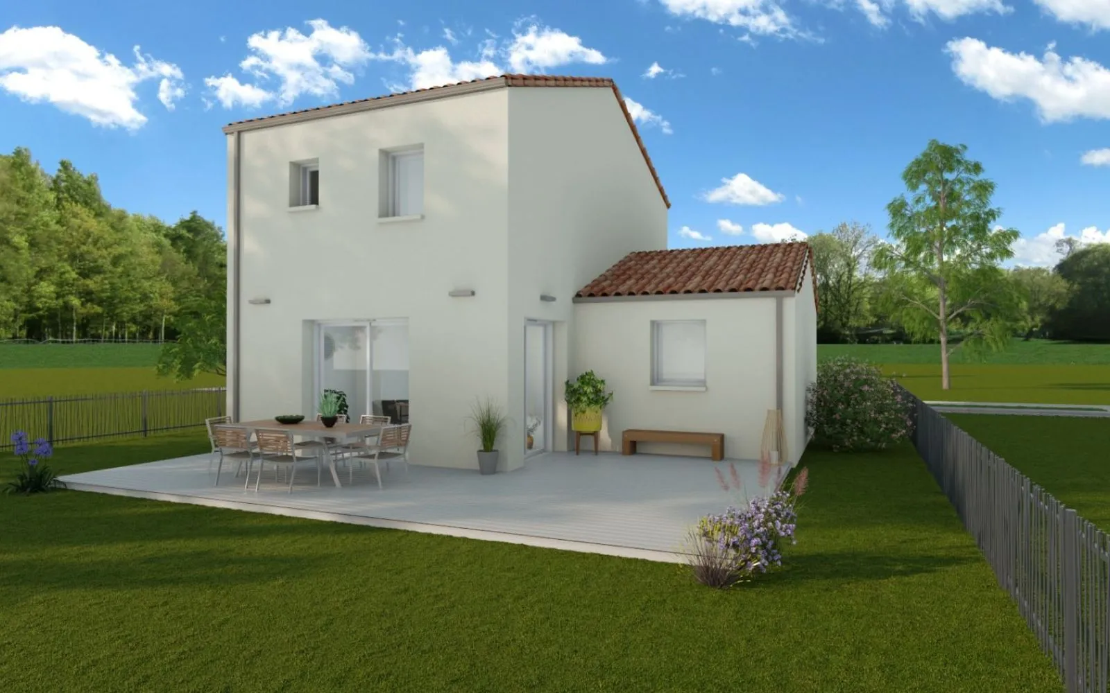 Projet de construction d'une maison 81 m² avec terrain à THORIGNY (85) à Thorigny — photo 2