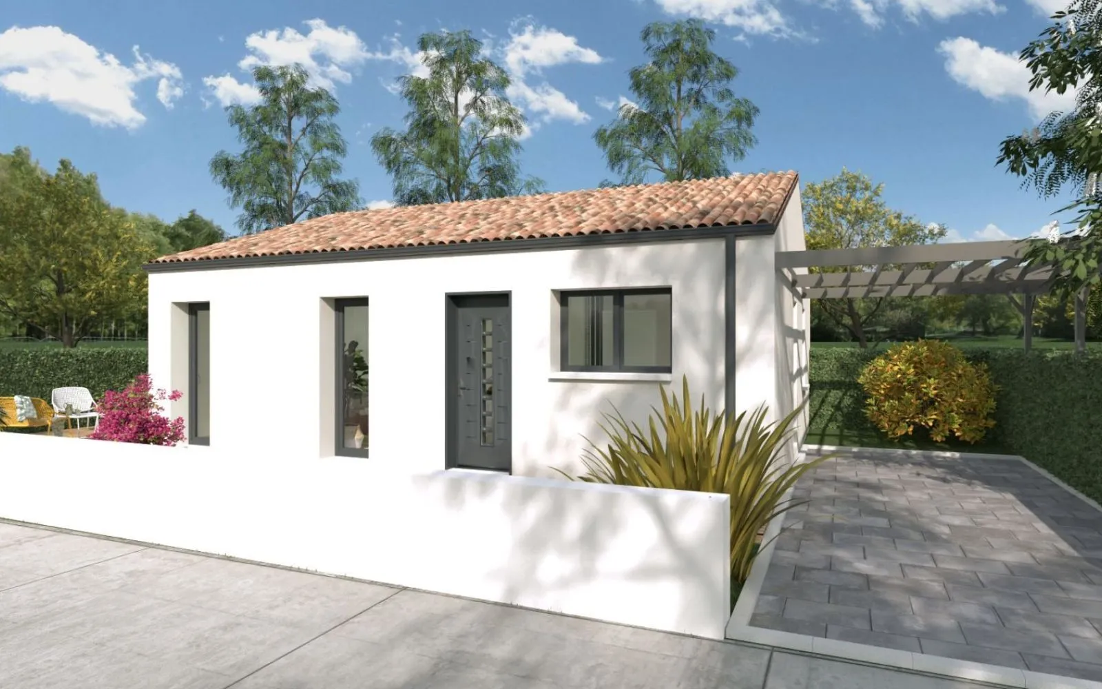 Projet de construction d'une maison 60 m² avec terrain à LA PLAINE-SUR-MER (44) à La Plaine-sur-Mer — photo 1