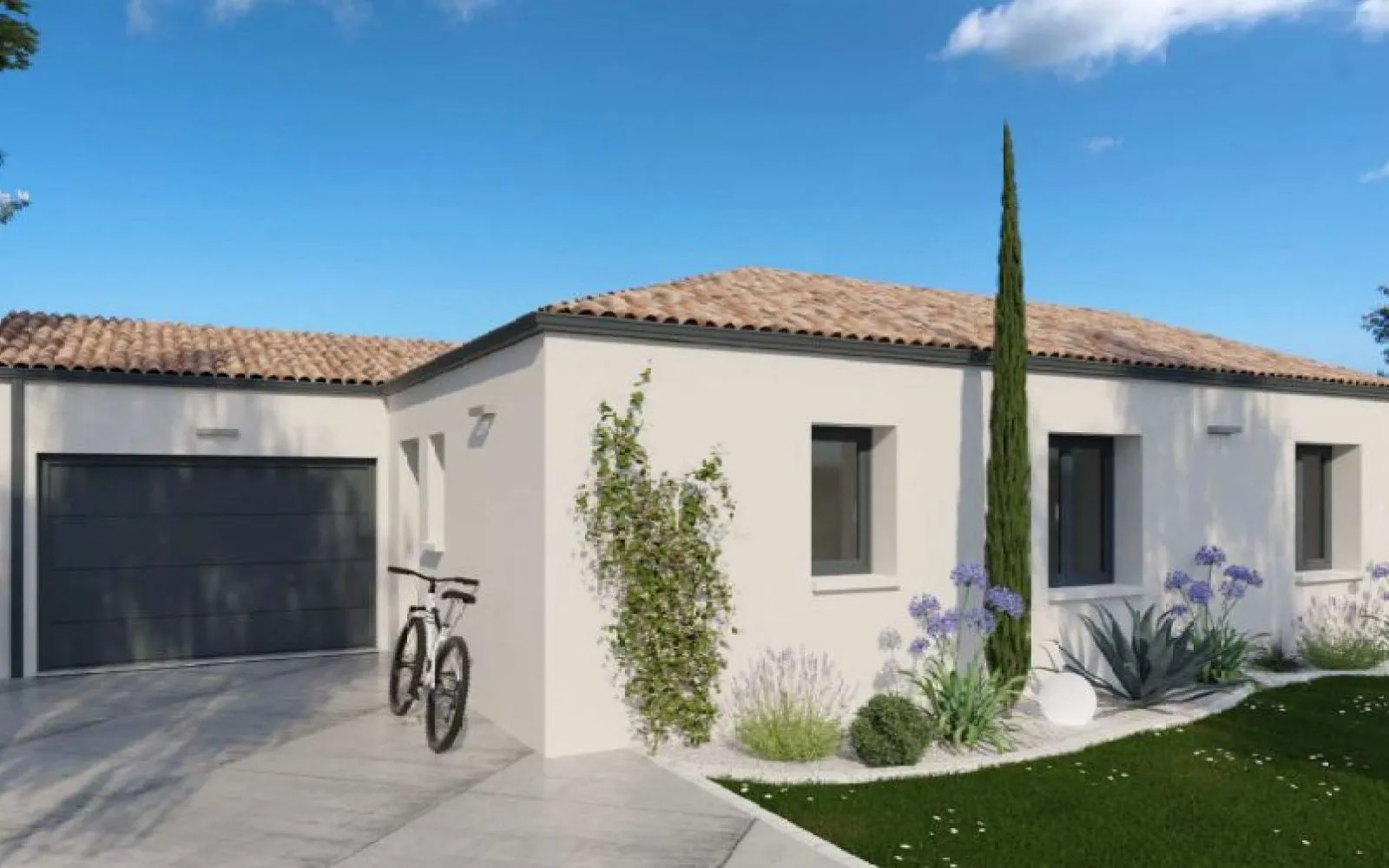 Projet de construction d'une maison 86.57 m² avec terrain à SAINT-JEAN-DE-MONTS (85) à Saint-Jean-de-Monts — photo 1