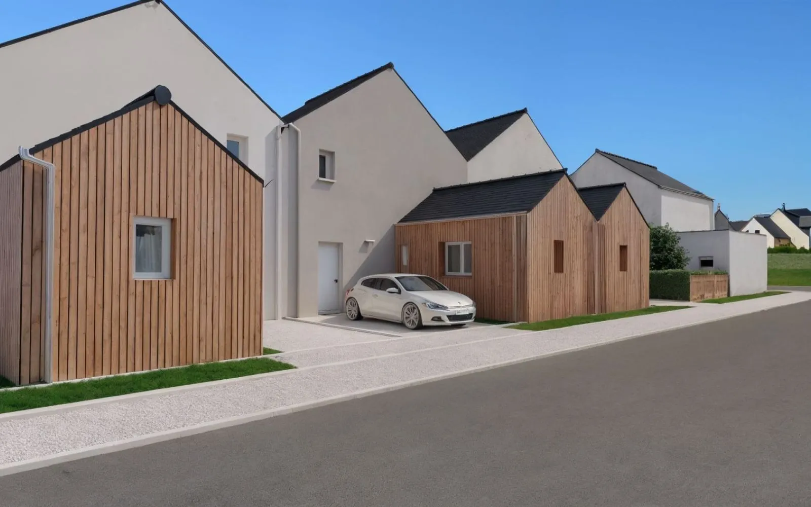Projet de construction d'une maison 73.34 m² avec terrain à SAINT-NAZAIRE (44) à Saint-Nazaire — photo 1