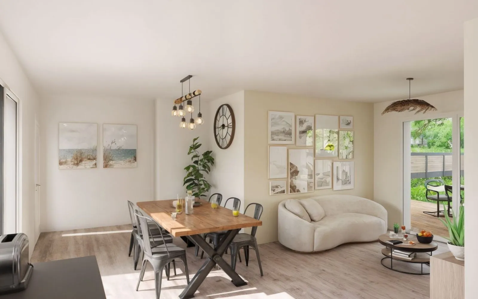 Projet de construction d'une maison 66 m² avec terrain à SAINT-HILAIRE-DE-CHALEONS (44) à Saint-Hilaire-de-Chaléons — photo 3
