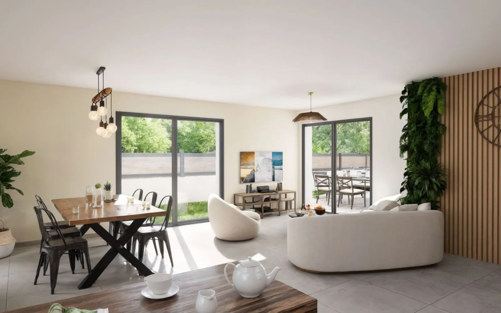 Projet de construction d'une maison 86 m² avec terrain à SAINT-HILAIRE-DE-CHALEONS (44) à Saint-Hilaire-de-Chaléons — photo 4