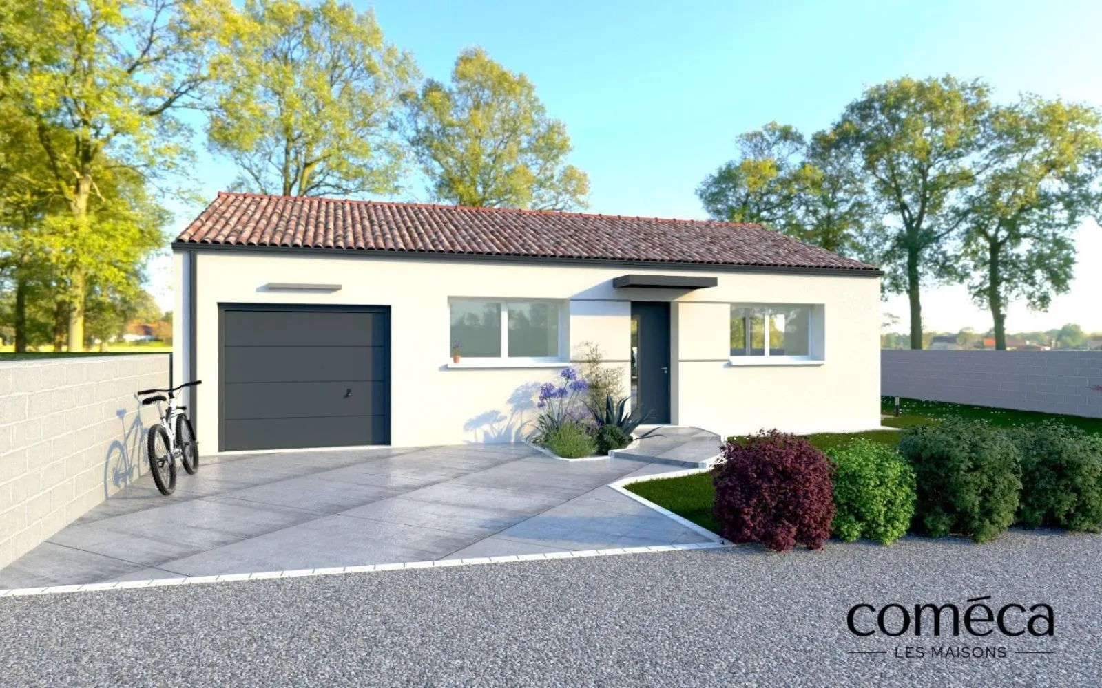 Projet de construction d'une maison 99 m² avec terrain à BOURGNEUF-EN-RETZ (44) à Bourgneuf-en-Retz — photo 2