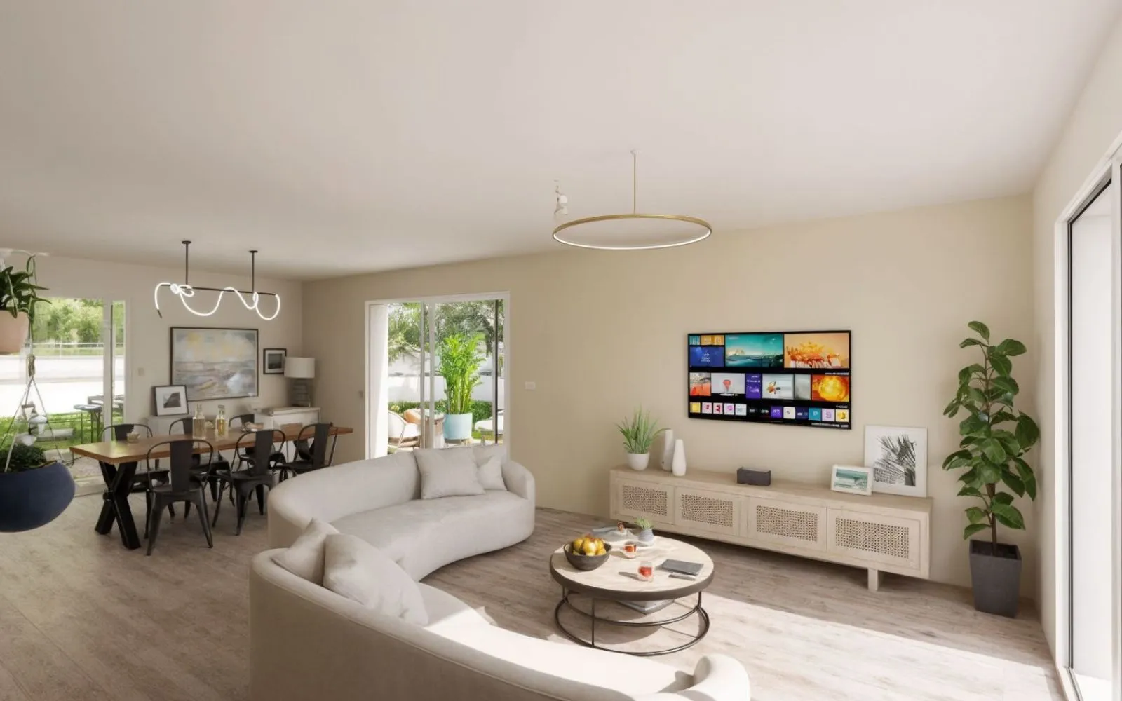 Projet de construction d'une maison 102 m² avec terrain à PONT-SAINT-MARTIN (44) à Pont-Saint-Martin — photo 3