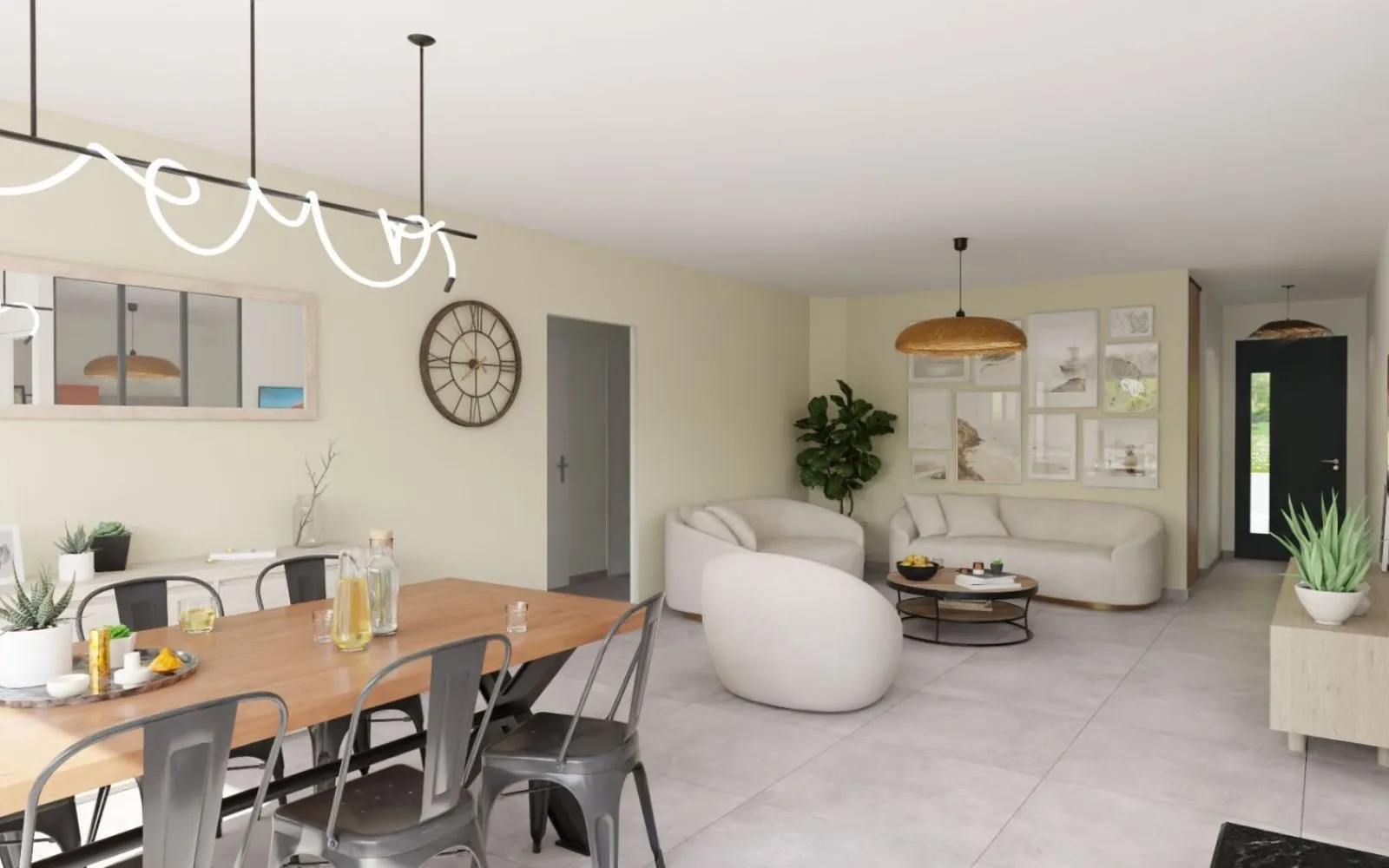 Projet de construction d'une maison 106 m² avec terrain à SAINT-VIAUD (44) à Saint-Viaud — photo 3