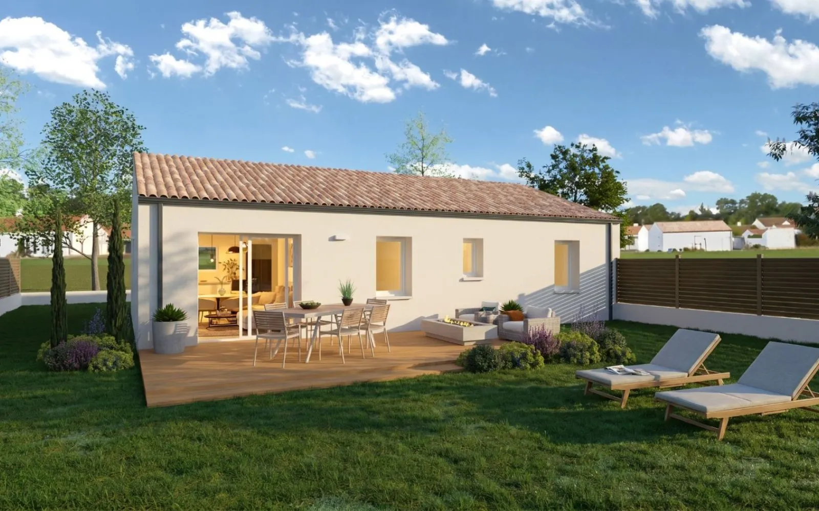 Projet de construction d'une maison 72.8 m² avec terrain à SALLERTAINE (85) à Sallertaine — photo 3