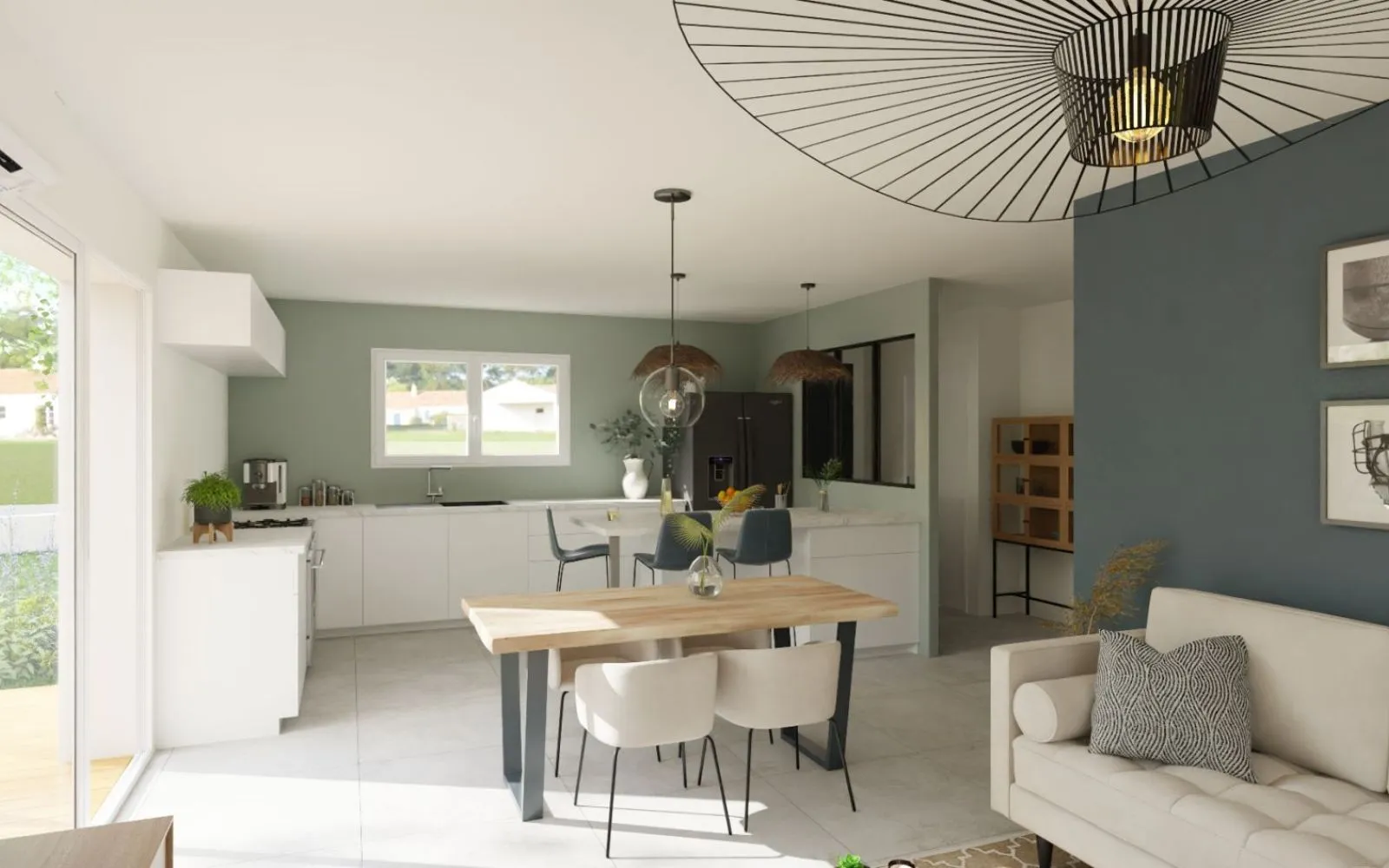Projet de construction d'une maison 81 m² avec terrain à SAINT-CHRISTOPHE-DU-LIGNERON (85) à Saint-Christophe-du-Ligneron — photo 3