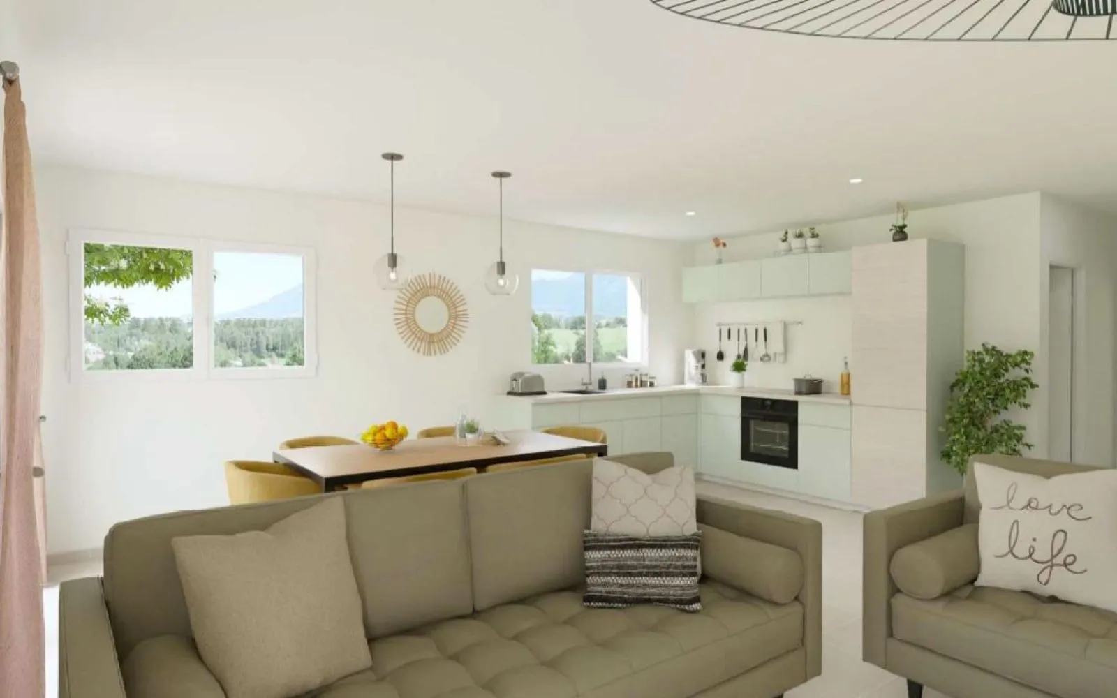 Projet de construction d'une maison 73.63 m² avec terrain à SAINT-URBAIN (85) à Saint-Urbain — photo 3