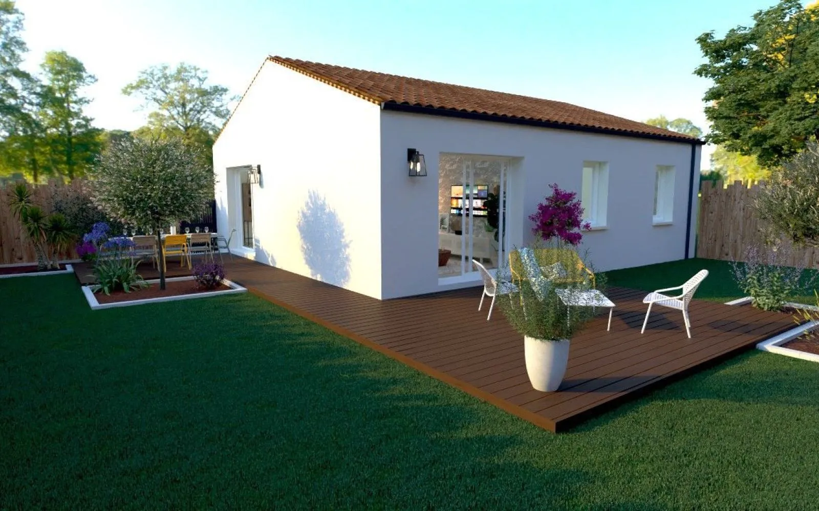 Projet de construction d'une maison 70 m² avec terrain à LE POIRE-SUR-VIE (85) à Le Poiré-sur-Vie — photo 1