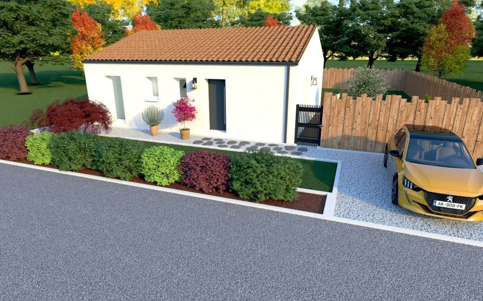 Projet de construction d'une maison 70 m² avec terrain à LE POIRE-SUR-VIE (85) à Le Poiré-sur-Vie — photo 2