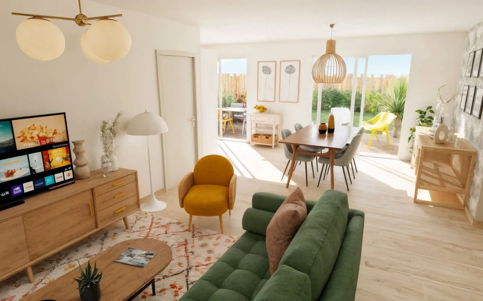 Projet de construction d'une maison 66.42 m² avec terrain à BEAUFOU (85) à Beaufou — photo 4