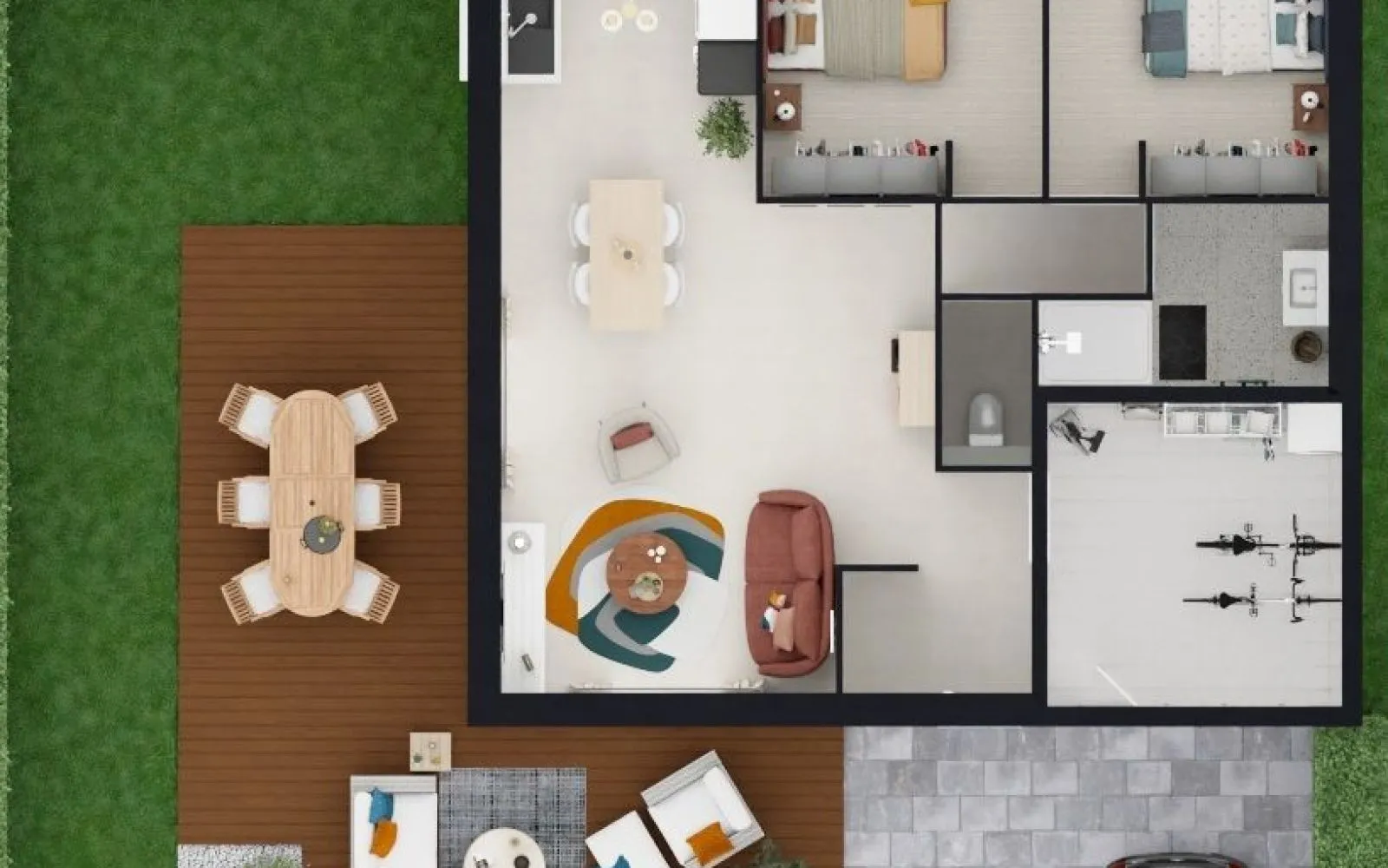 Projet de construction d'une maison 63 m² avec terrain à NESMY (85) à Nesmy — photo 1