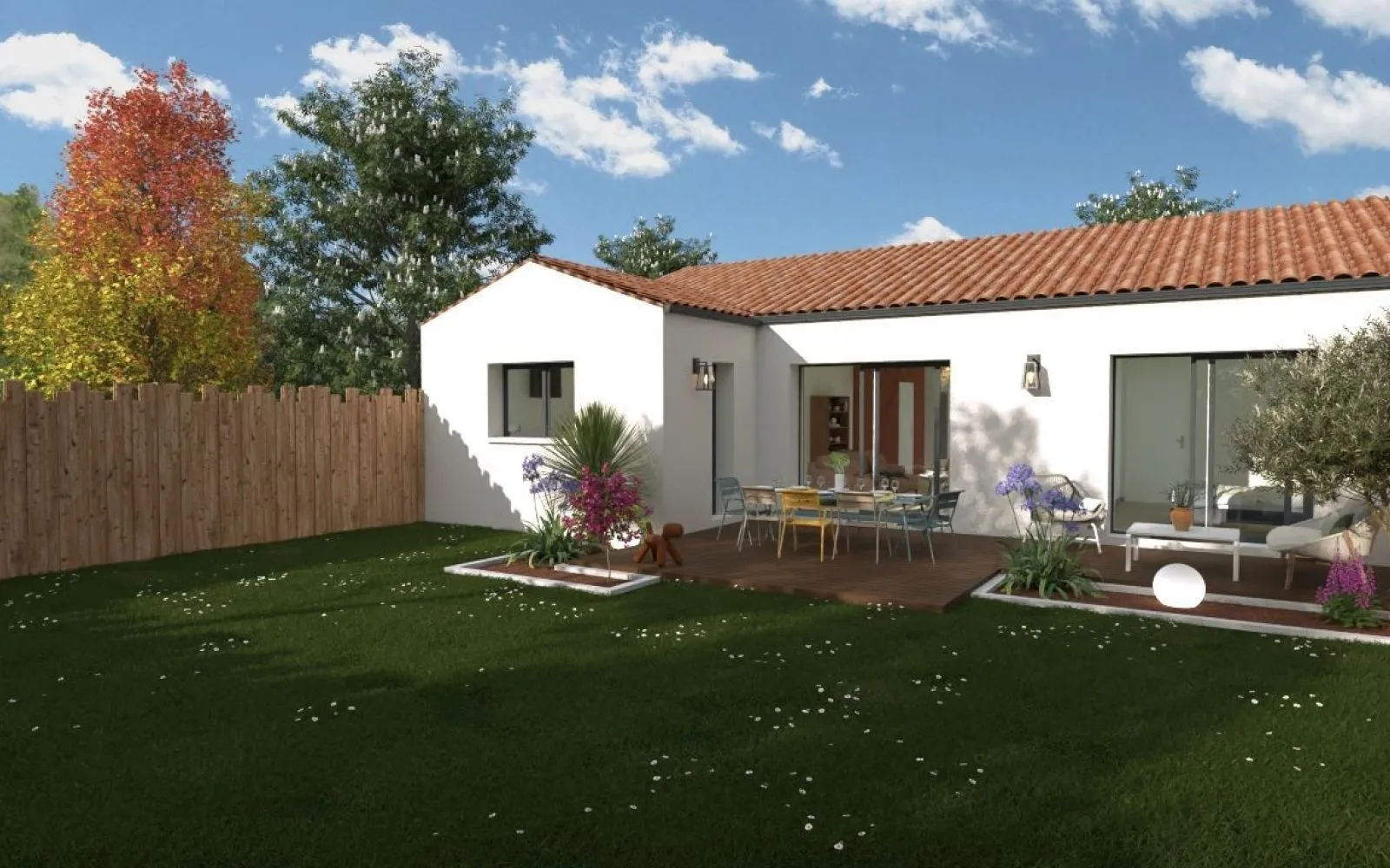 Projet de construction d'une maison 92 m² avec terrain à AIZENAY (85) à Aizenay — photo 1