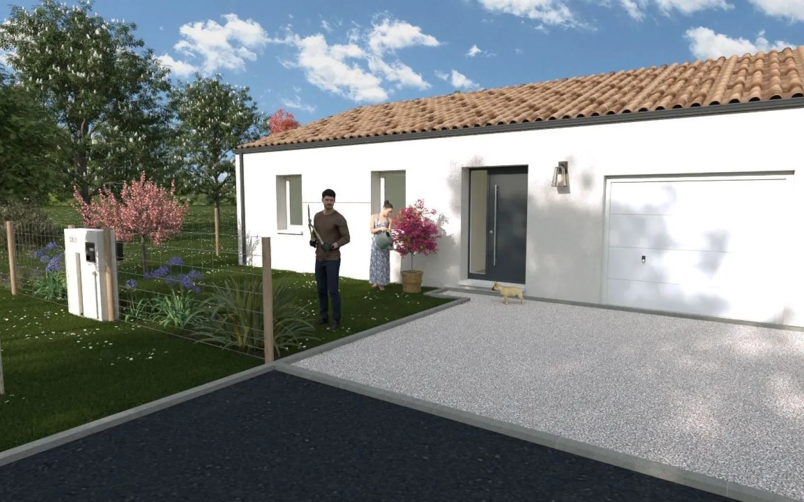 Projet de construction d'une maison 92 m² avec terrain à AIZENAY (85) à Aizenay — photo 2
