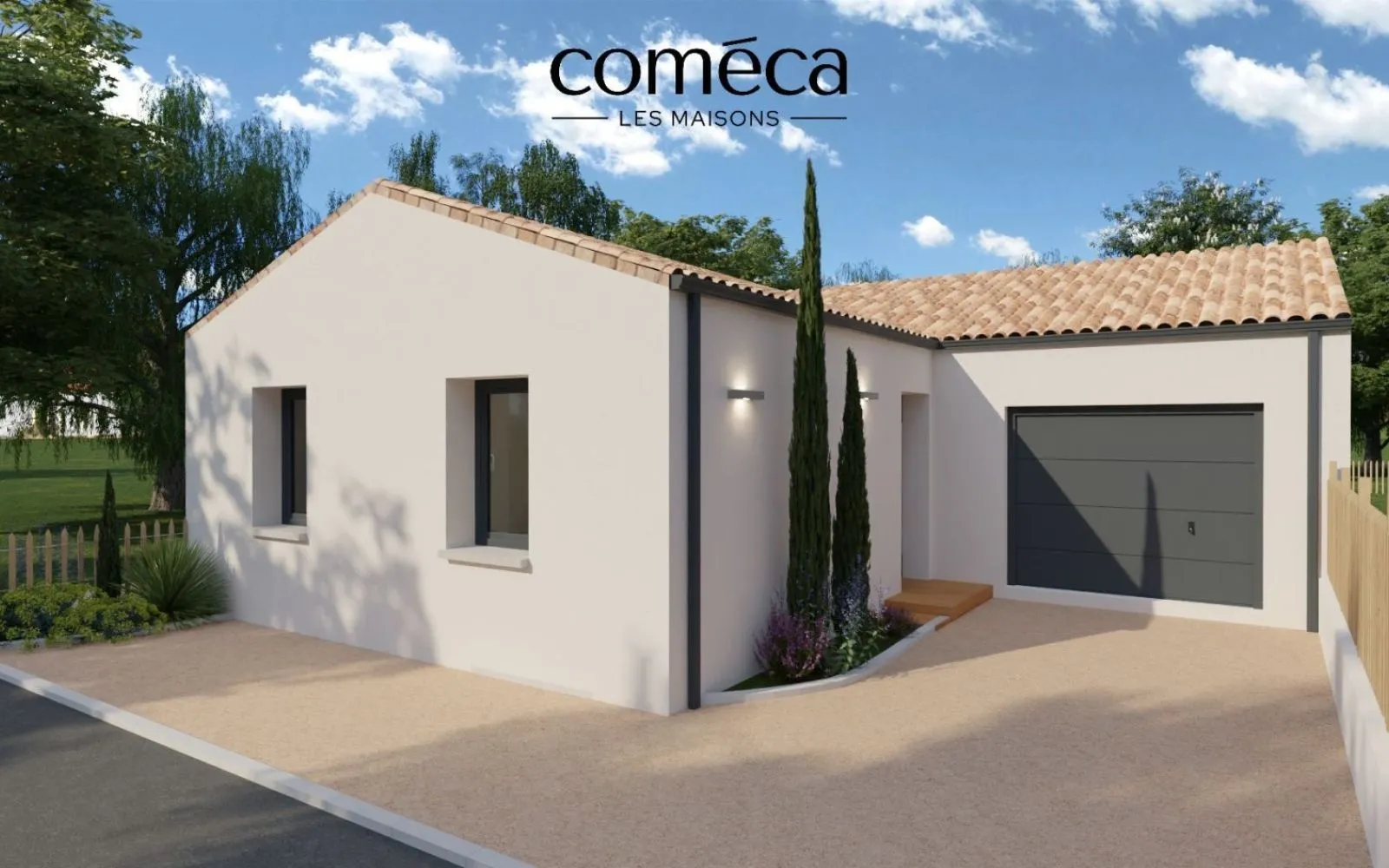 Projet de construction d'une maison 85 m² avec terrain à MOUTIERS-LES-MAUXFAITS (85) à Moutiers-les-Mauxfaits — photo 1