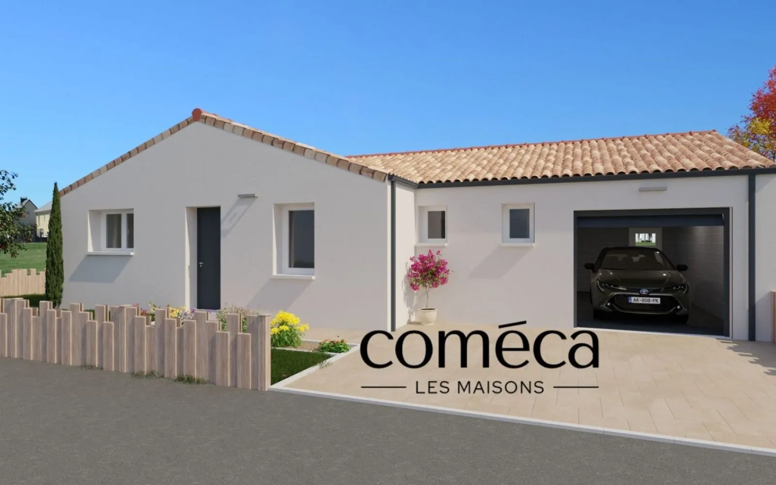 Projet de construction d'une maison 79 m² avec terrain à SAINT-VINCENT-SUR-JARD (85) à Saint-Vincent-sur-Jard — photo 1