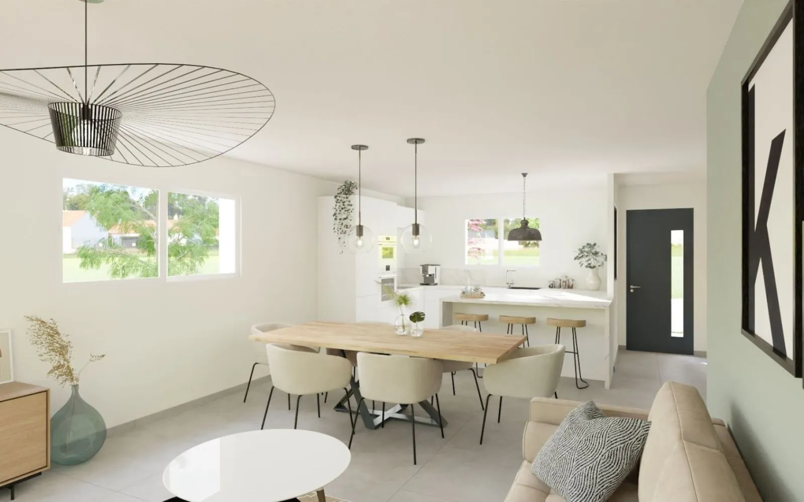 Projet de Construction – Maison 3 Chambres avec Garage & Terrasse à Moutiers-les-Mauxfaits — photo 3