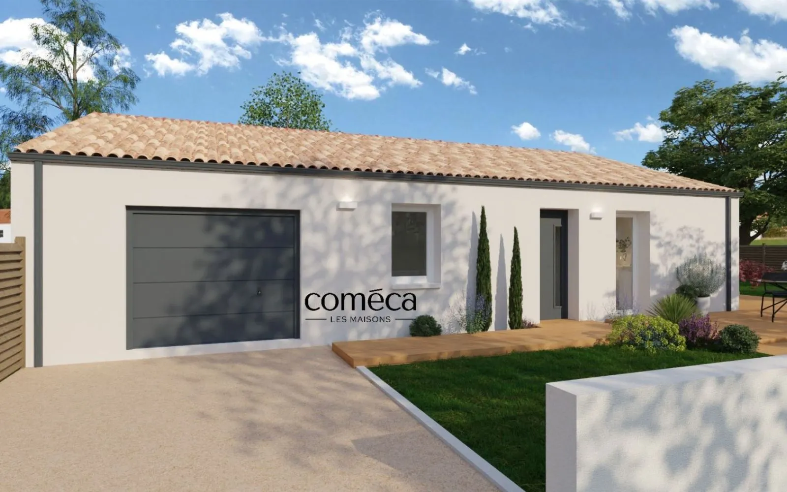 Projet de construction d'une maison 90 m² avec terrain à MAREUIL-SUR-LAY-DISSAIS (85) à Mareuil-sur-Lay-Dissais — photo 1