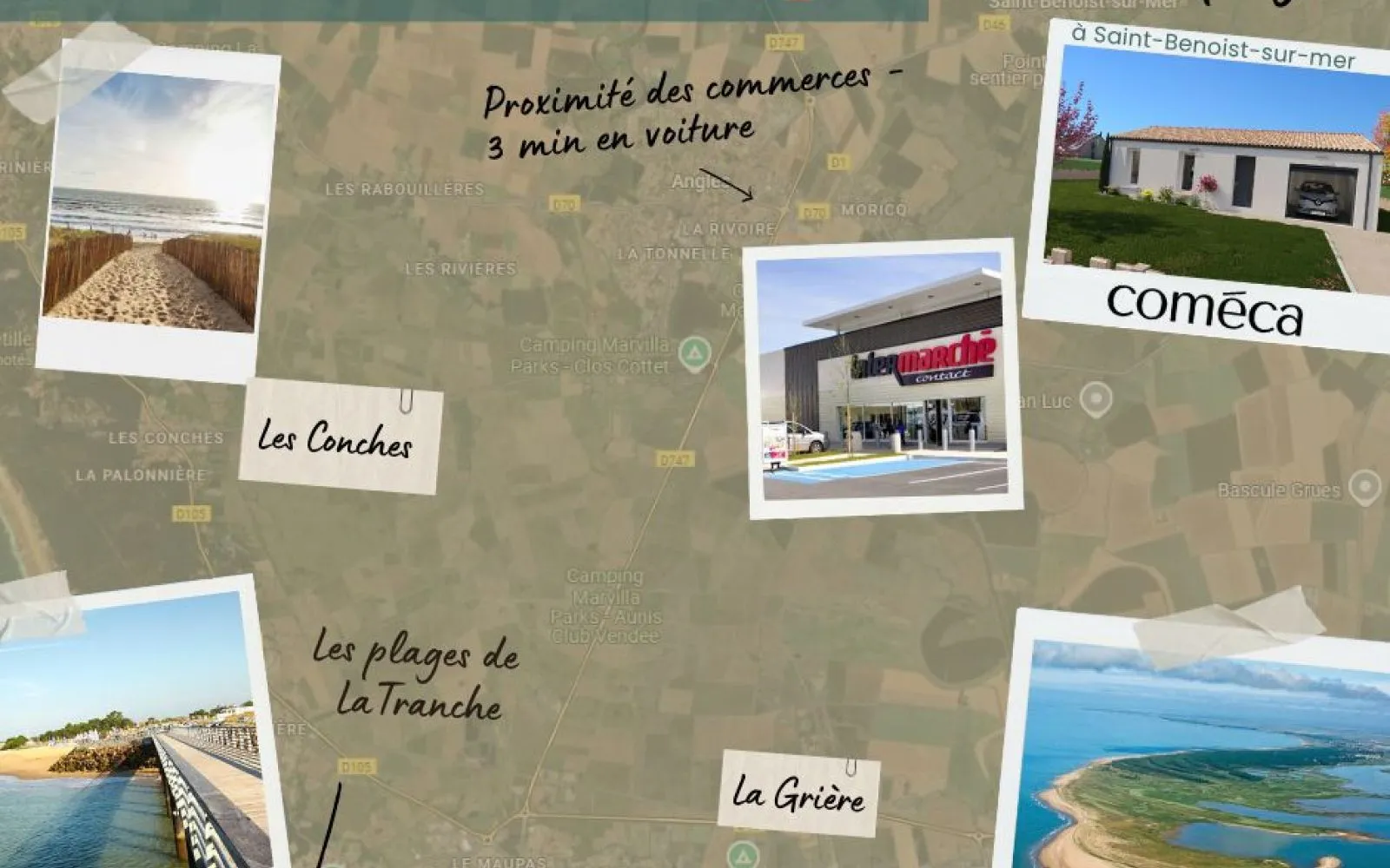 Projet de construction d'une maison 88 m² avec terrain à SAINT-BENOIST-SUR-MER (85) à Saint-Benoist-sur-Mer — photo 5