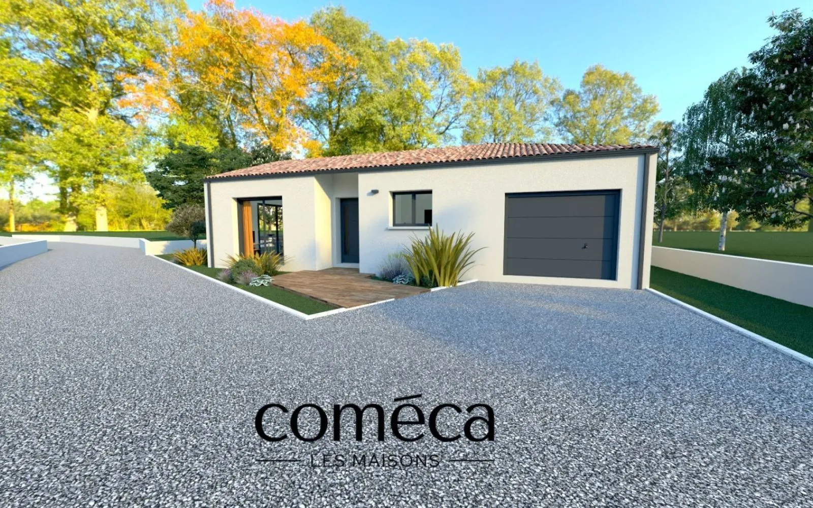 Maison familiale de 94m² avec garage au cœur de la campagne à Saint-Cyr-en-Talmondais — photo 1