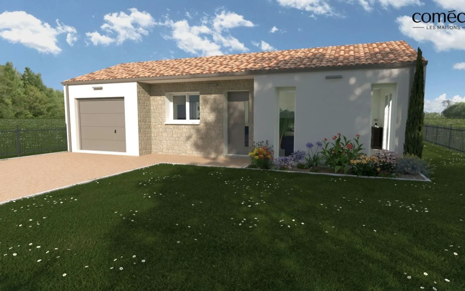 Opportunité d'investissement locatif en Vendée avec COMECA LES MAISONS à Moutiers-les-Mauxfaits — photo 1