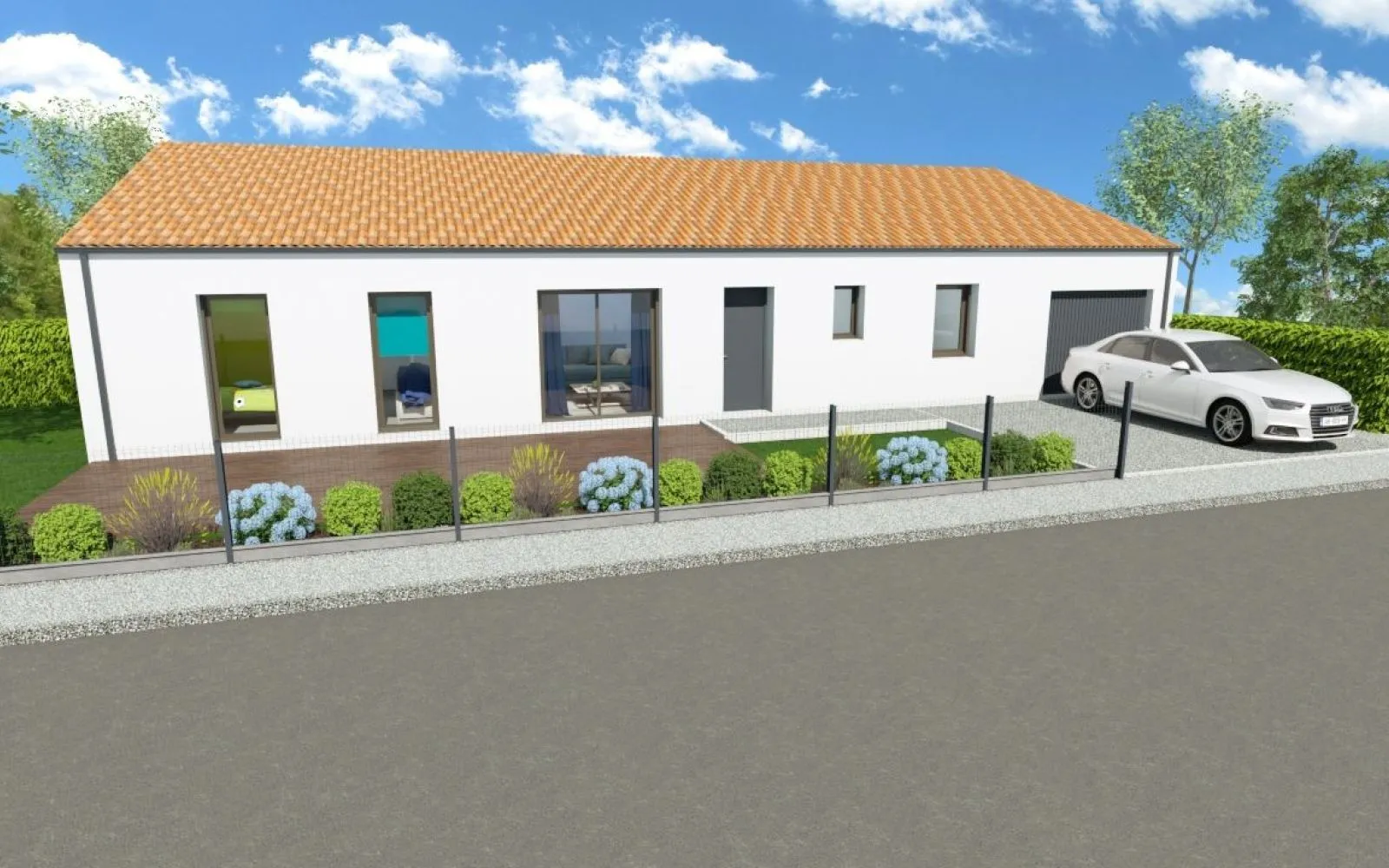 Projet de construction d'une maison m² avec terrain à LA PLAINE-SUR-MER (44) à La Plaine-sur-Mer — photo 1