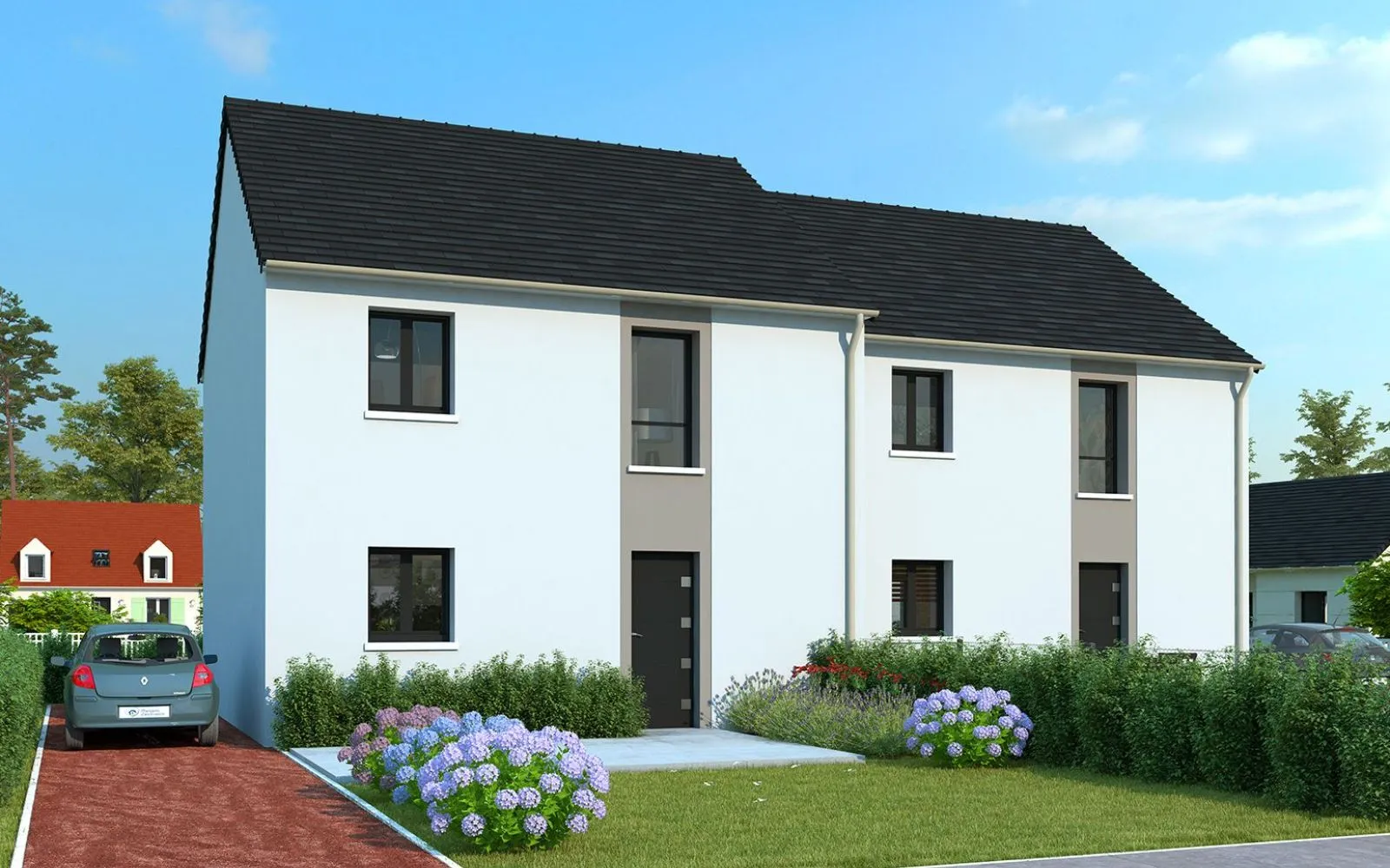 Faites construire votre maison 101.6 m² avec terrain à LAGNY-SUR-MARNE (77) ! à Lagny-sur-Marne — photo 1