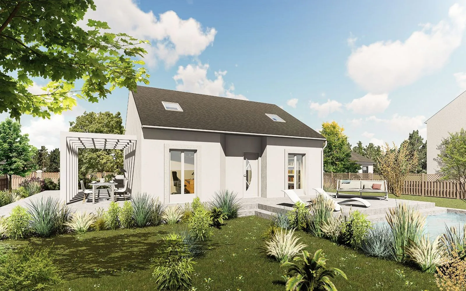 Faites construire votre maison 100.39 m² avec terrain à LA FERTE-ALAIS (91) ! à La Ferté-Alais — photo 1