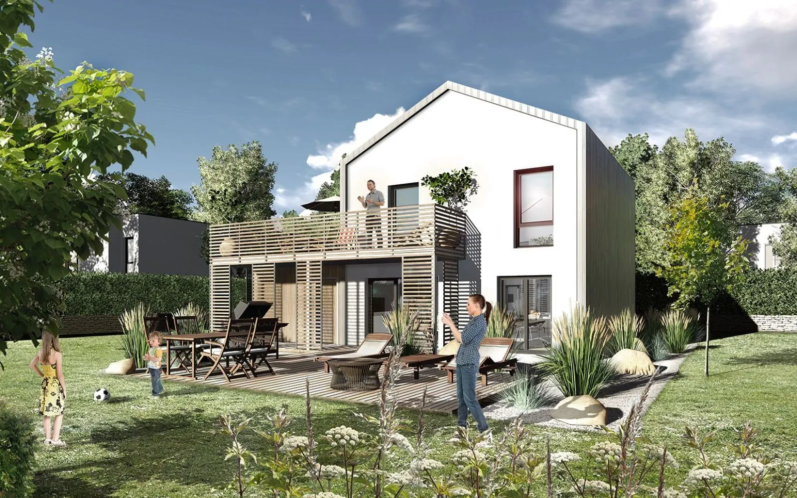 Faites construire votre maison 91.6 m² avec terrain à TREMBLAY-LES-VILLAGES (28) ! à Tremblay-les-Villages — photo 1