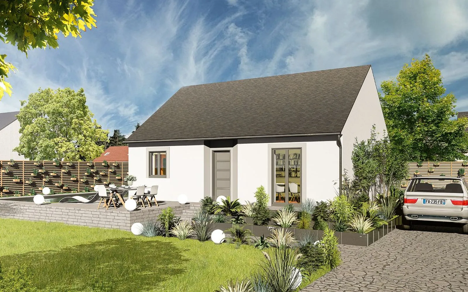 Faites construire votre maison 70.36 m² avec terrain à CHALLET (28) ! à Challet — photo 1