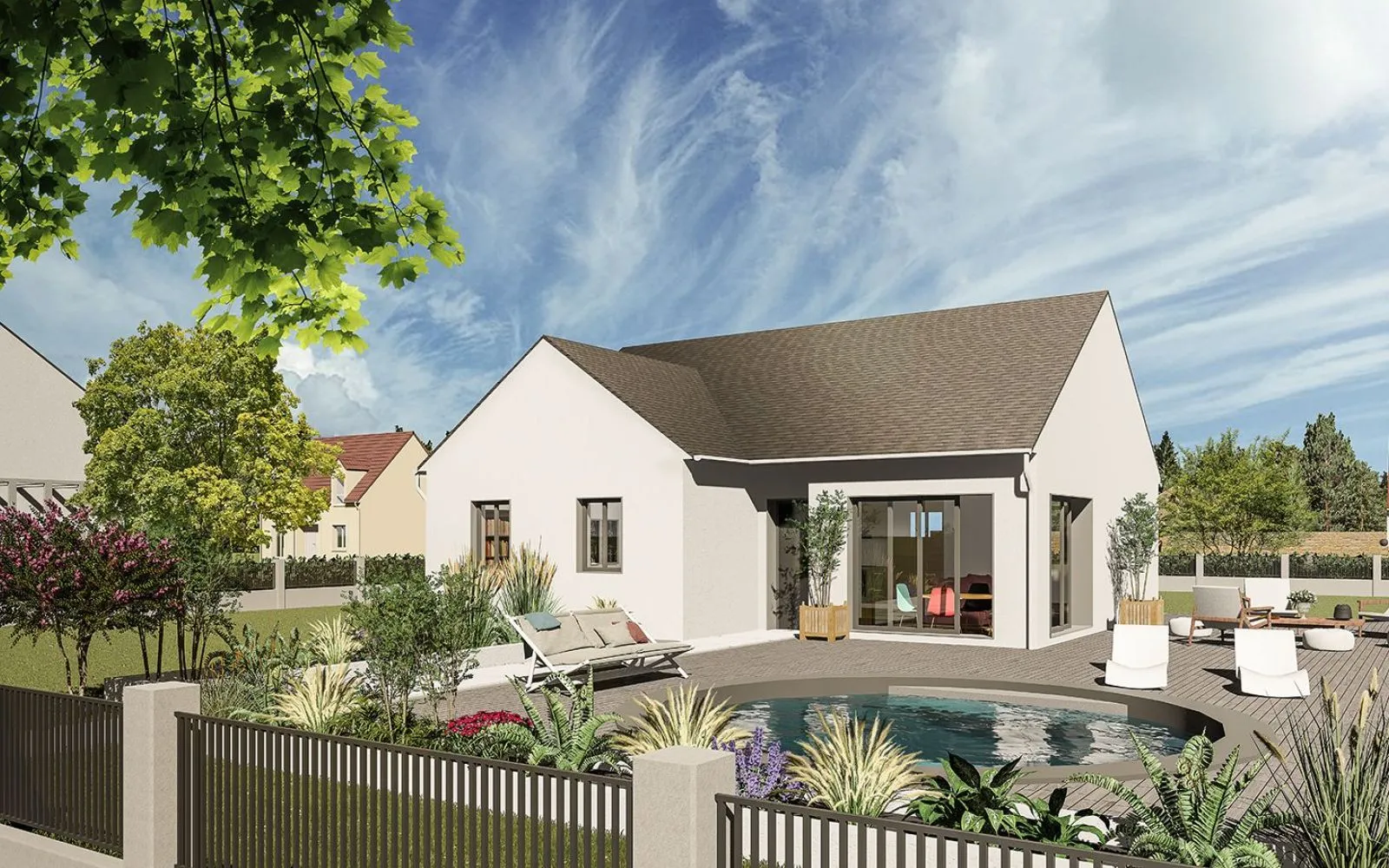Faites construire votre maison 90.1 m² avec terrain à GAS (28) ! à Gas — photo 1