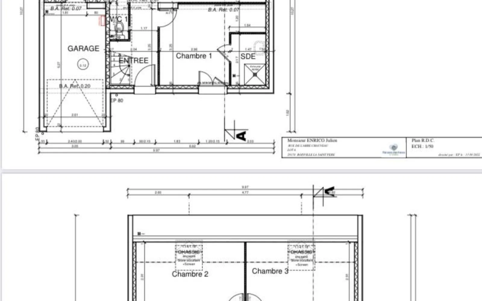 Faites construire votre maison 70.36 m² avec terrain à BOISVILLE-LA-SAINT-PERE (28) ! à Boisville-la-Saint-Père — photo 4