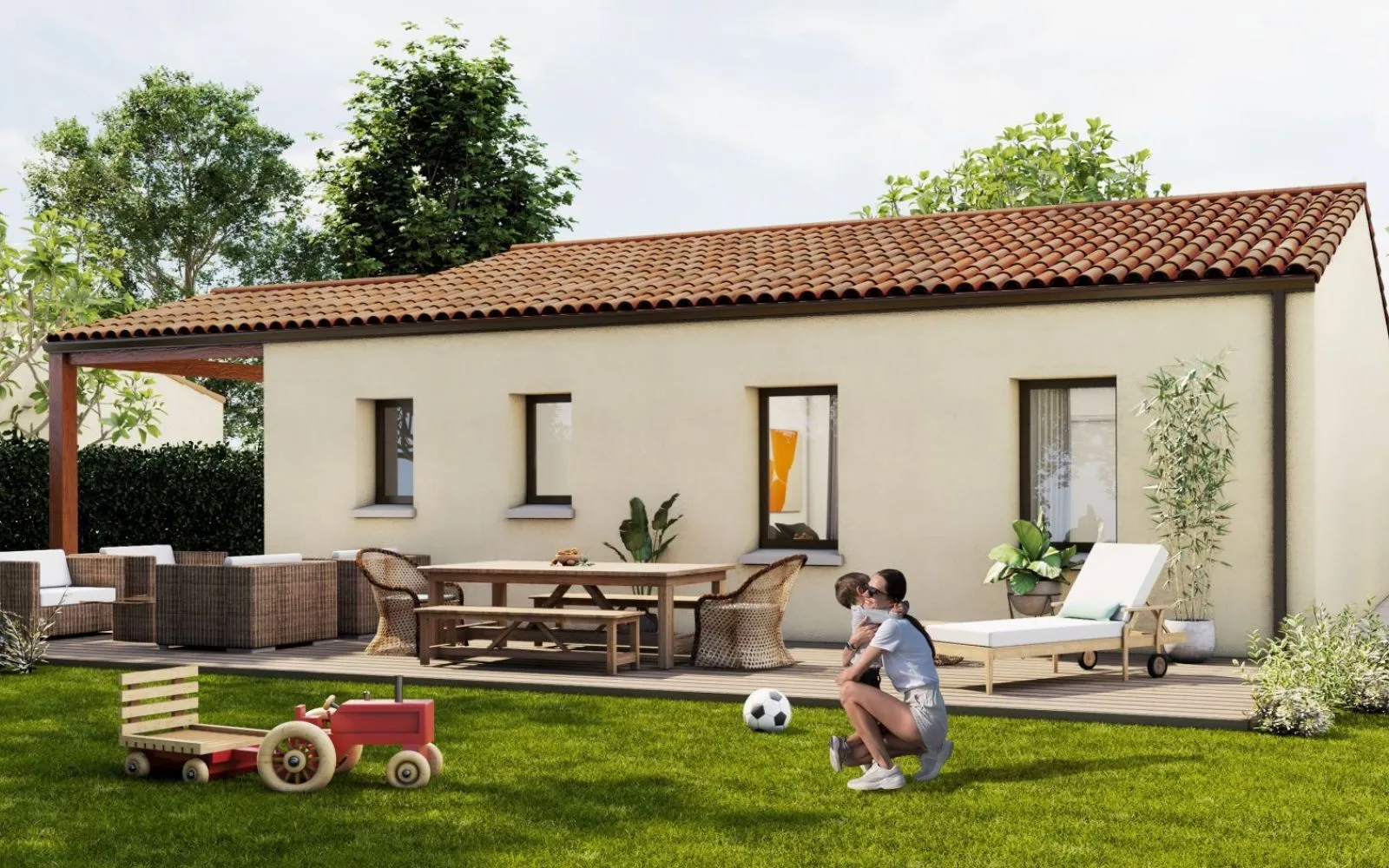 Maison 79 m² avec terrain à JAUNAY-MARIGNY à Jaunay-Marigny — photo 2
