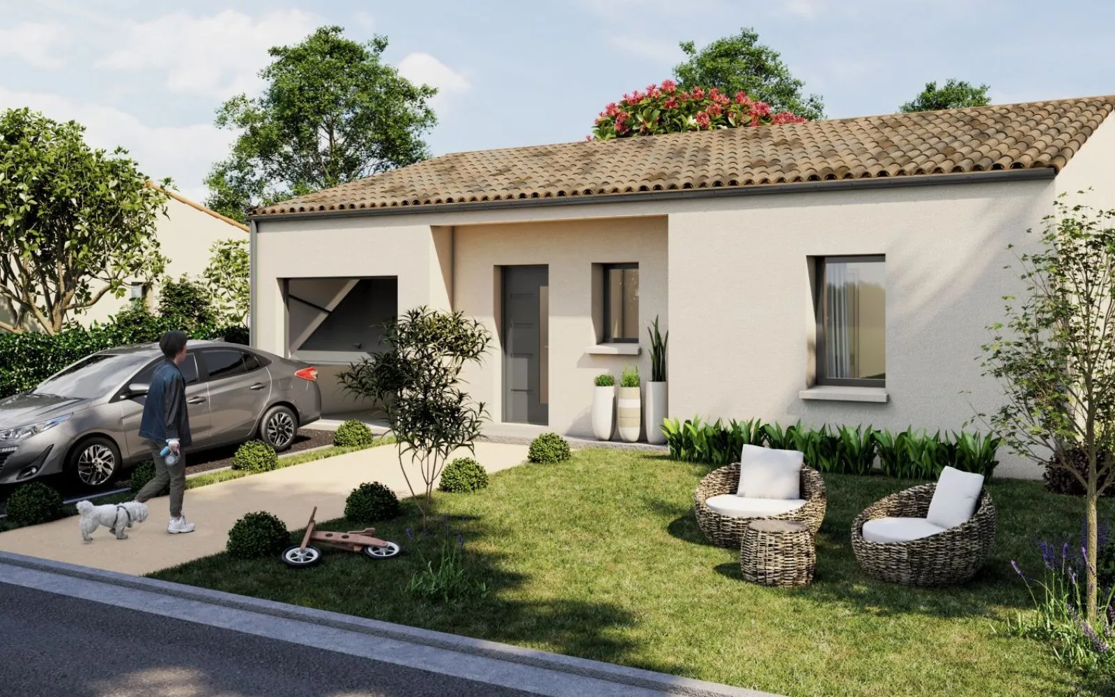 Maison 69.32 m² avec terrain à CLESSE à Clessé — photo 1