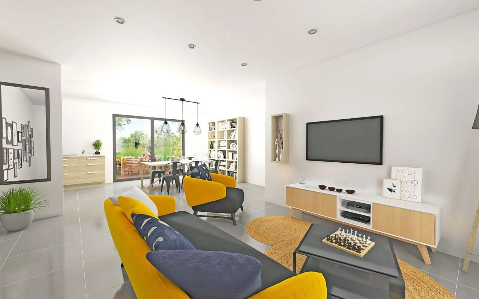 Maison 89.21 m² avec terrain à JAUNAY-MARIGNY à Jaunay-Marigny — photo 4