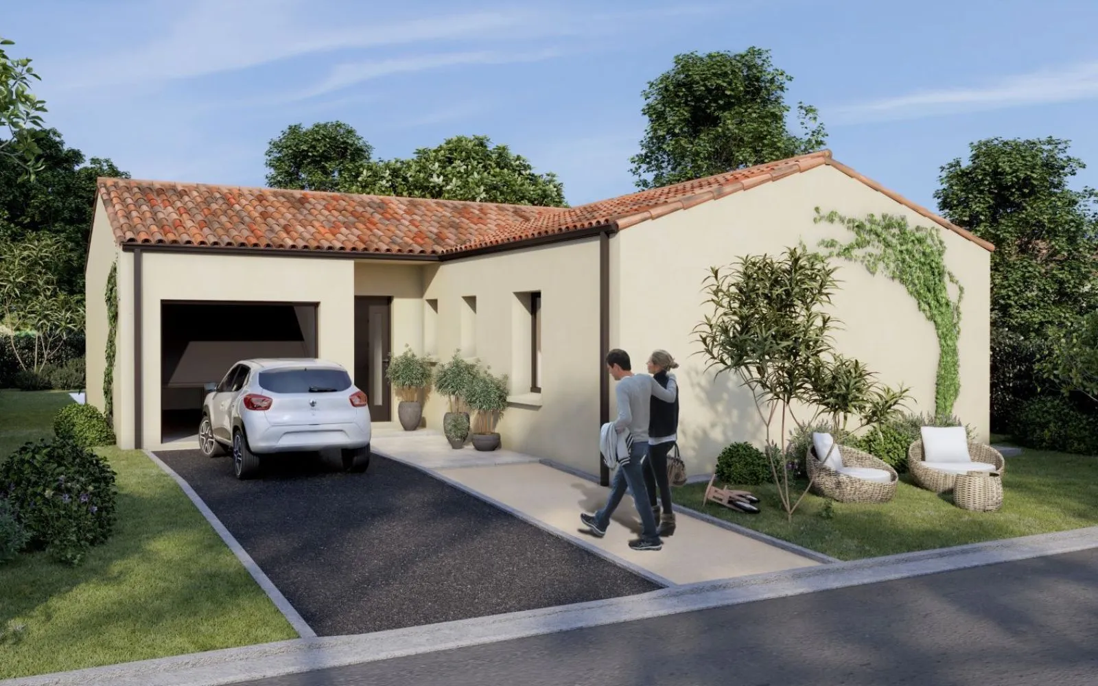 Maison 89.39 m² avec terrain à FORGES à Forges — photo 1