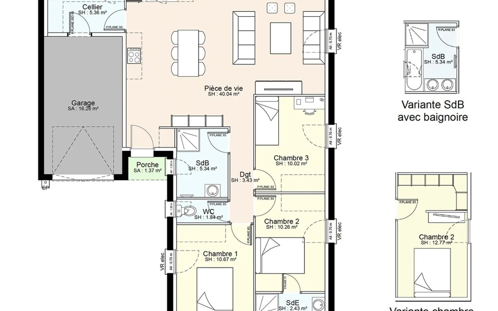 Maison 89.39 m² avec terrain à FORGES à Forges — photo 3