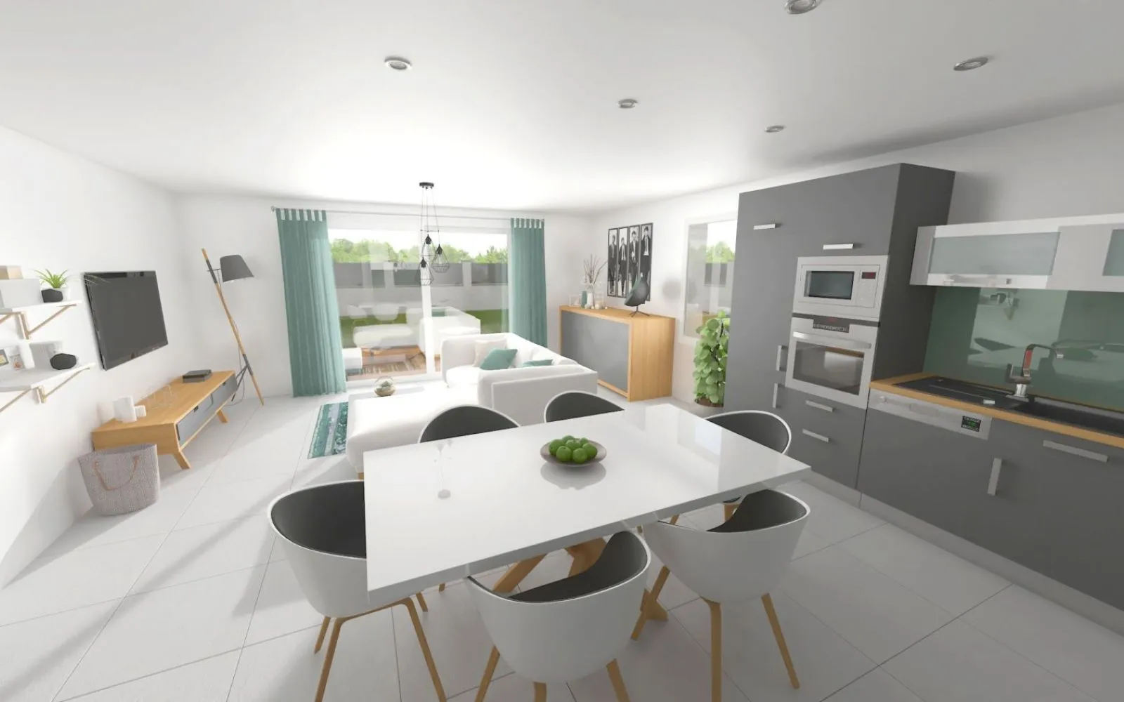 Maison 79 m² avec terrain à JAUNAY-MARIGNY à Jaunay-Marigny — photo 3