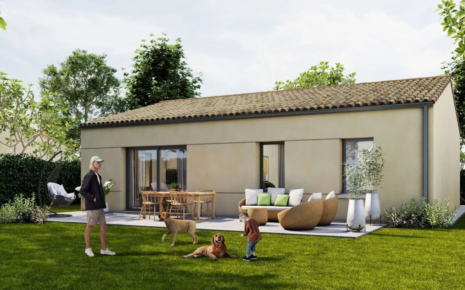 Maison 89 m² avec terrain à SAINT-JULIEN-L'ARS à Saint-Julien-l'Ars — photo 2
