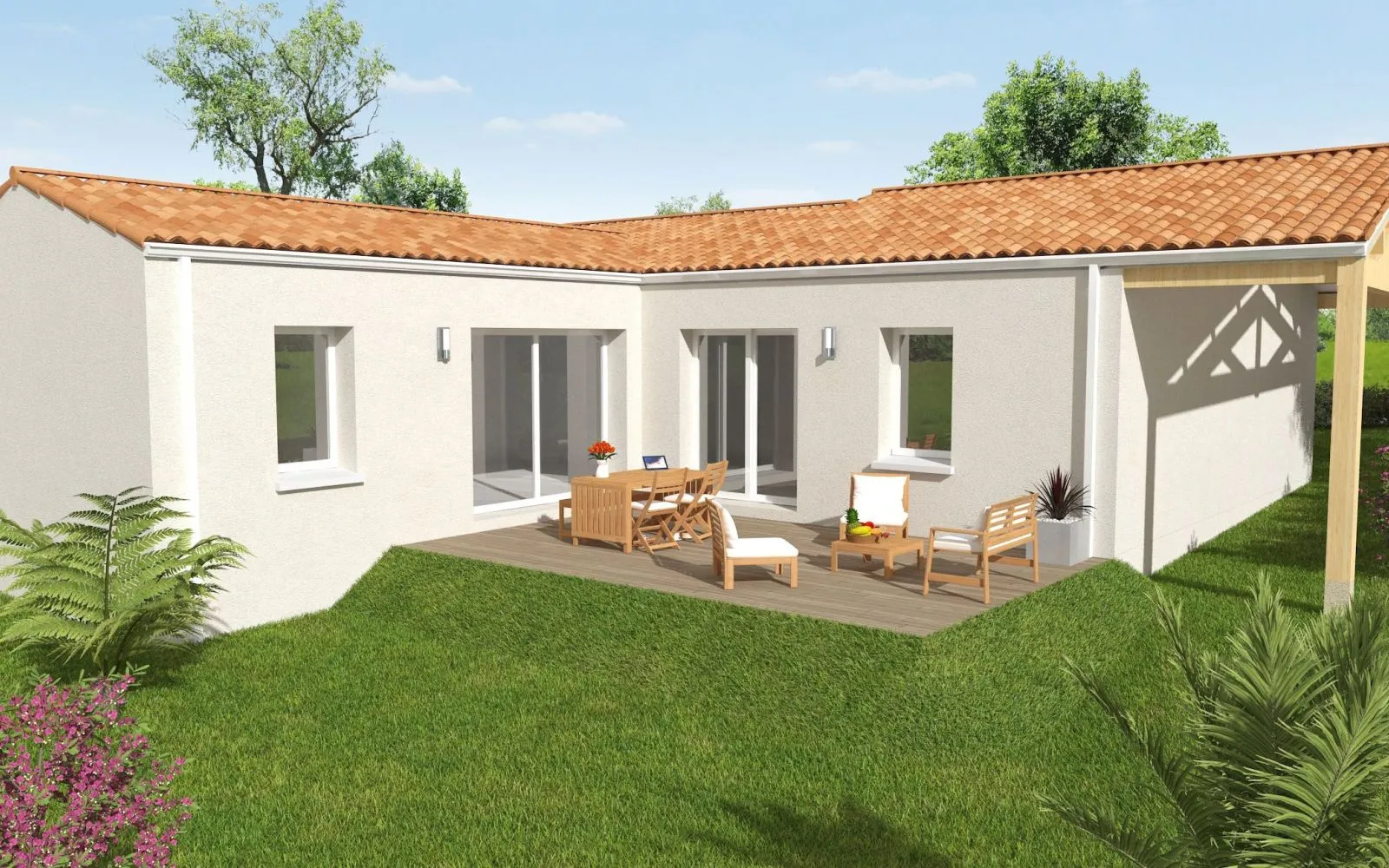 Maison 85.38 m² avec terrain à St Marc la lande à Saint-Marc-la-Lande — photo 2