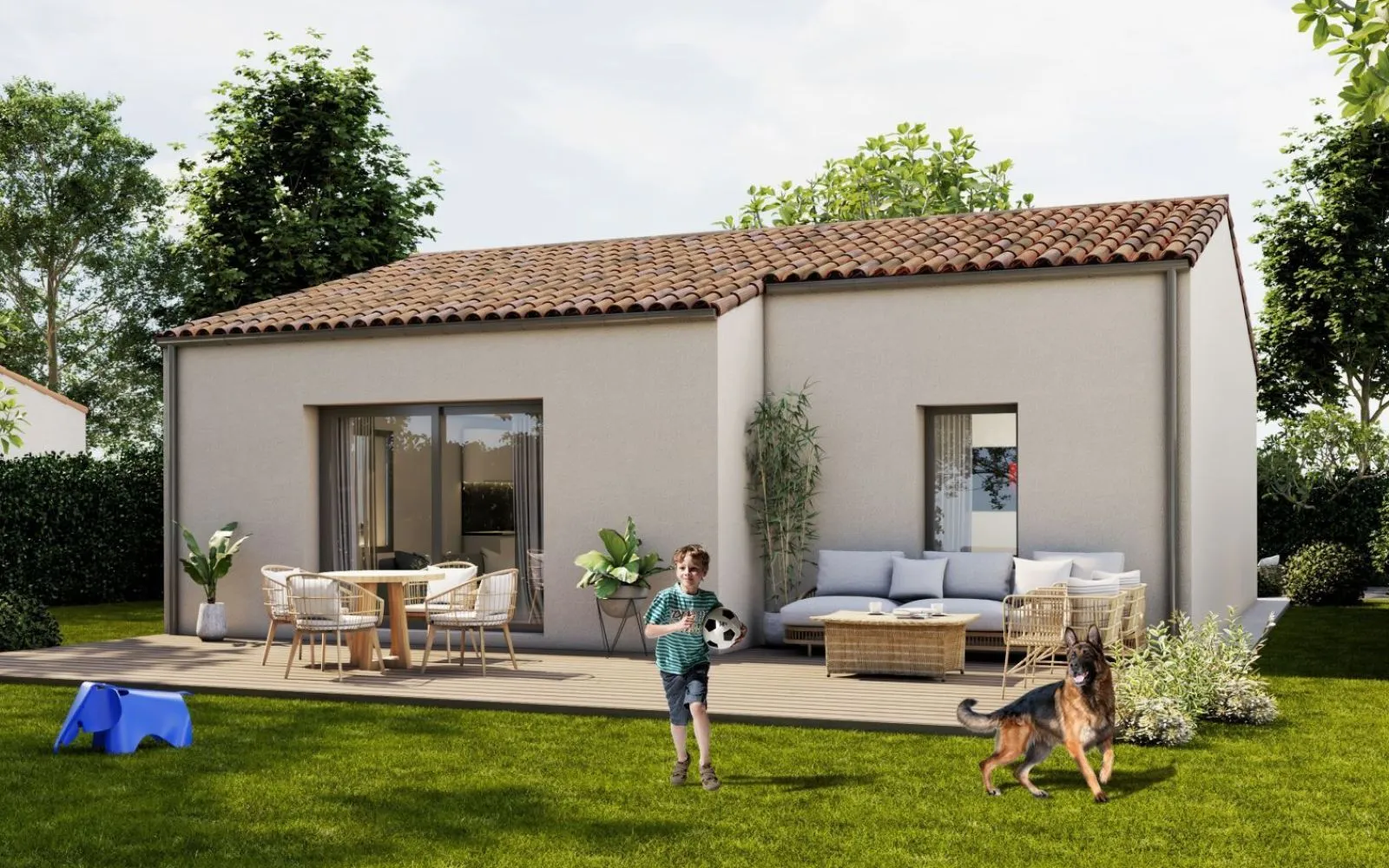Maison 71 m² avec terrain à CHERVEUX à Cherveux — photo 2