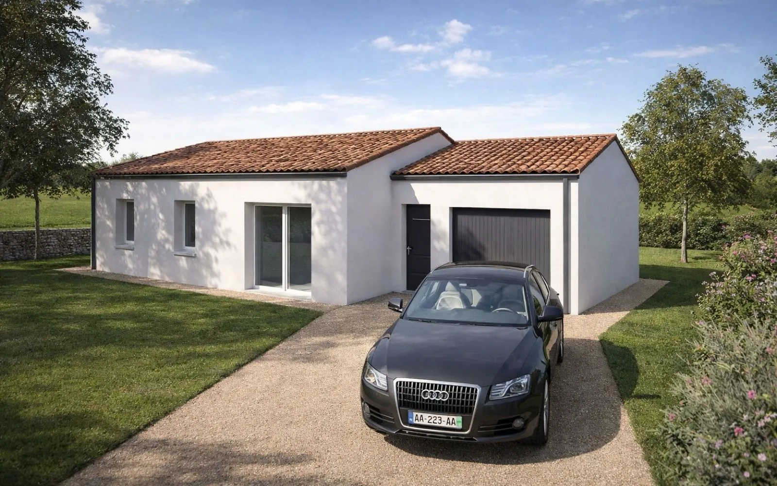 Maison 83 m² avec terrain à SAINT-LIN à Saint-Lin — photo 1