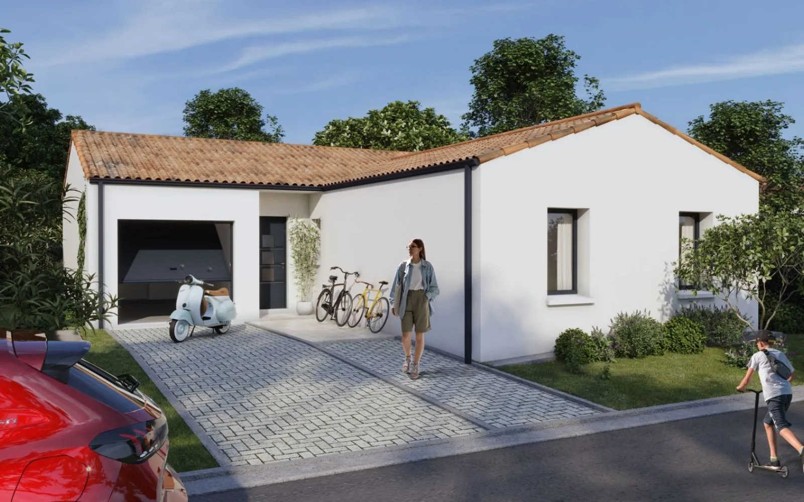 Maison 93.56 m² avec terrain à SAINT-MARC-LA-LANDE à Saint-Marc-la-Lande — photo 1