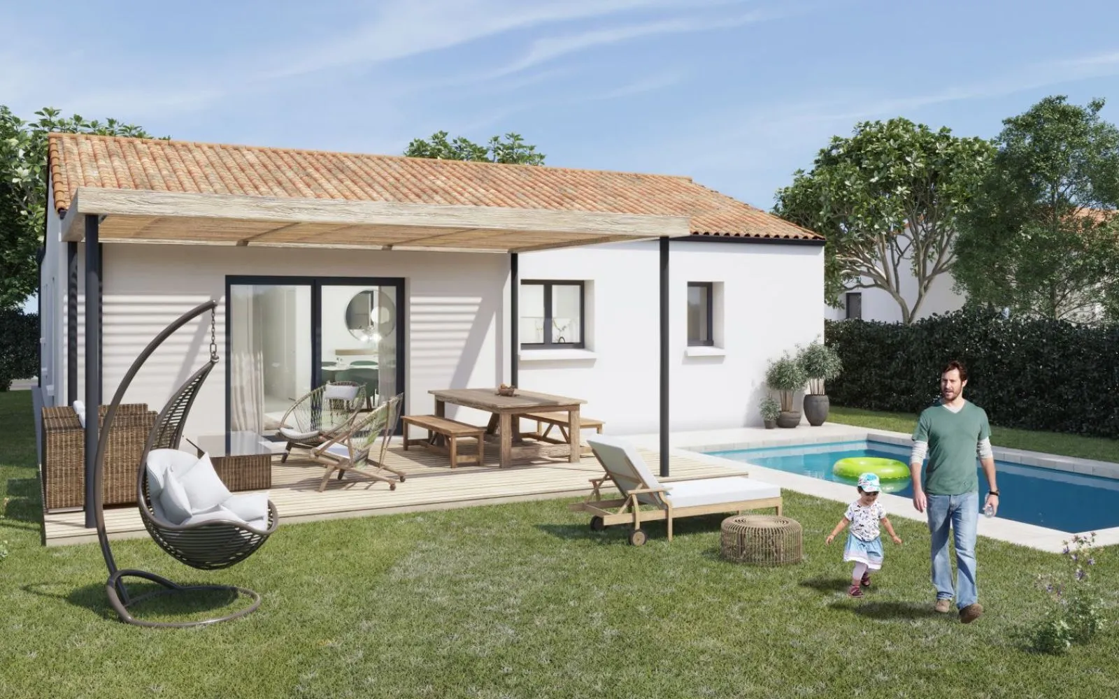 Maison 93.56 m² avec terrain à SAINT-MARC-LA-LANDE à Saint-Marc-la-Lande — photo 2