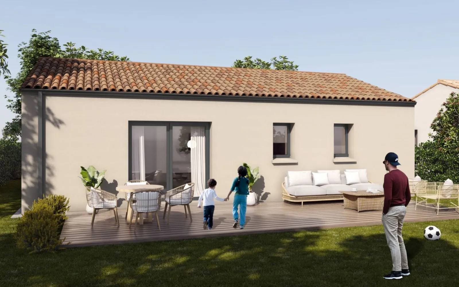 Maison 73.66 m² avec terrain à AMAILLOUX à Amailloux — photo 2