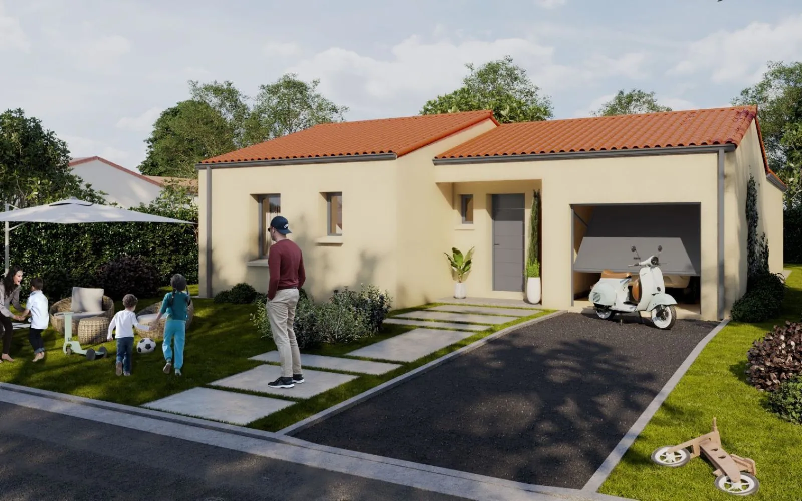 Maison 96.1 m² avec terrain à ARGENTON-L'EGLISE à Argenton-l'Église — photo 1