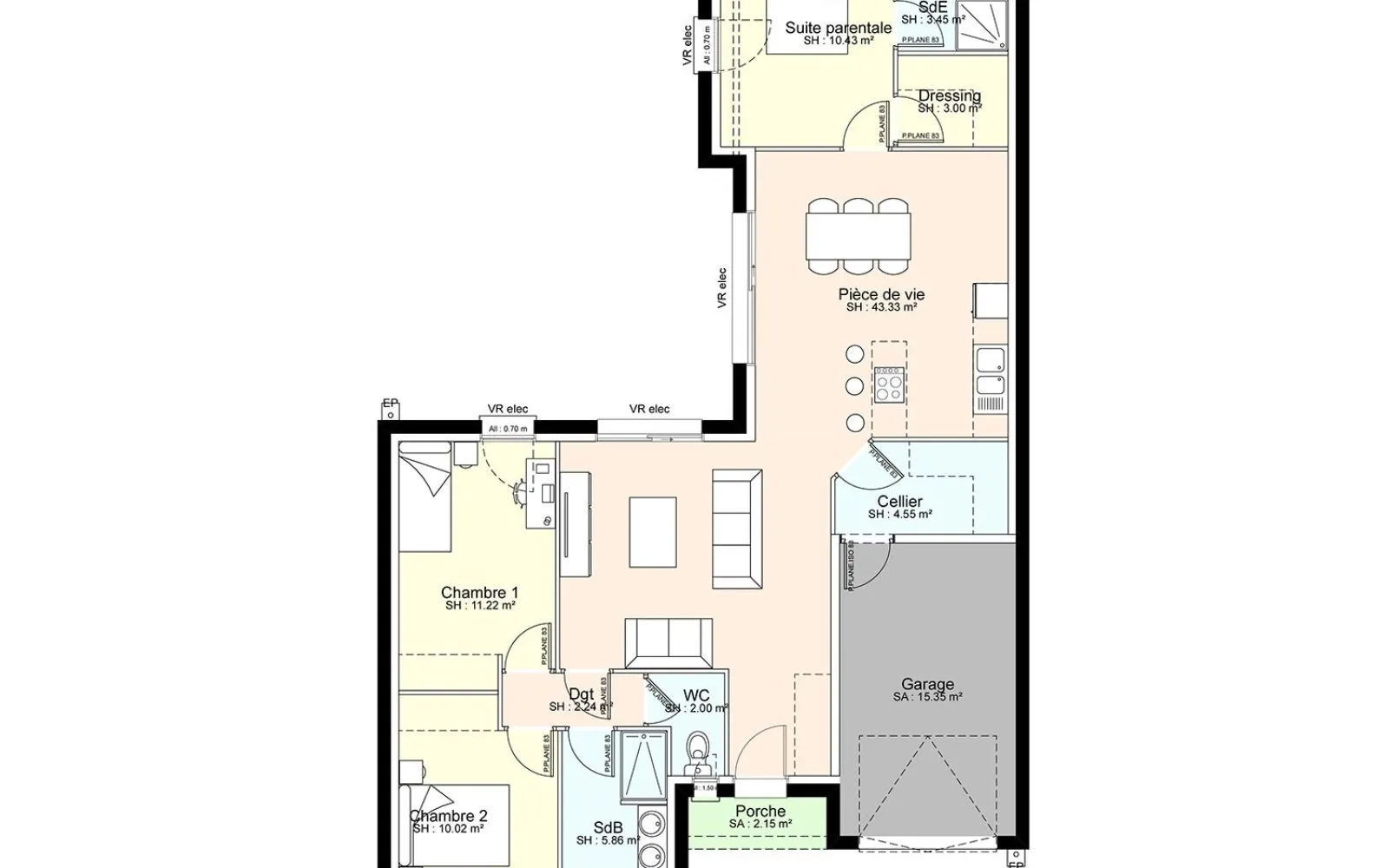 Maison 96.1 m² avec terrain à ARGENTON-L'EGLISE à Argenton-l'Église — photo 3